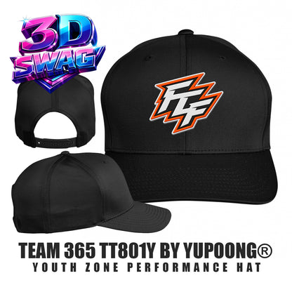 FCF Flight Baseball - Team 365 TT801Y Youth Yupoong® Zone Performance Cap