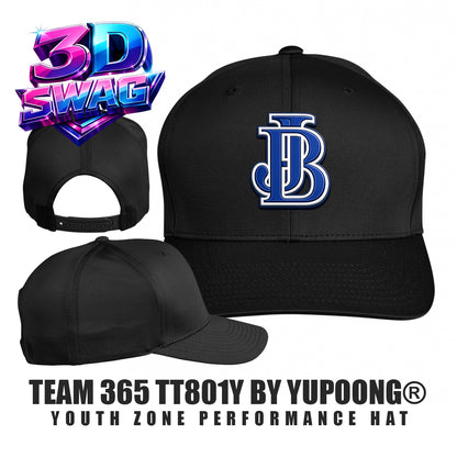 Jax Beach Baseball - Team 365 TT801Y Youth Yupoong® Zone Performance Cap