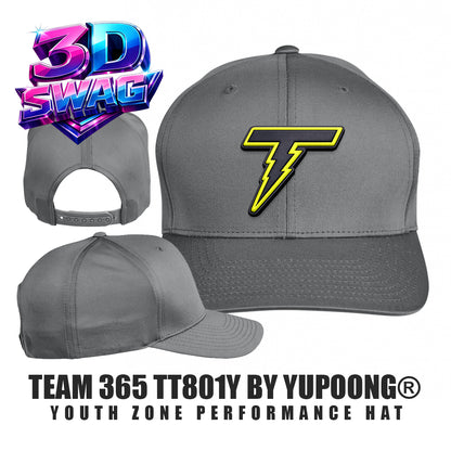 THUNDER - Team 365 TT801Y Youth Yupoong® Zone Performance Cap