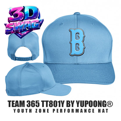 BLUECLAWS- Team 365 TT801Y Youth Yupoong® Zone Performance Cap