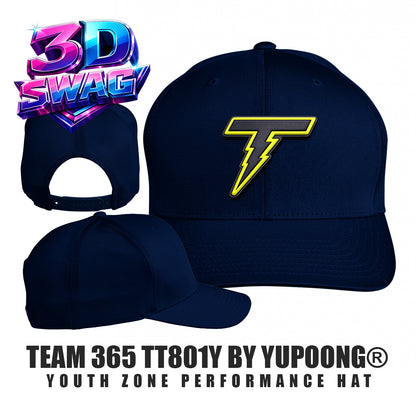 THUNDER - Team 365 TT801Y Youth Yupoong® Zone Performance Cap