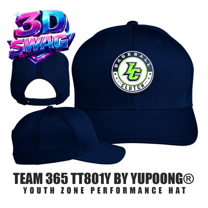 Indy Clutch Baseball - Team 365 TT801Y Youth Yupoong® Zone Performance Cap