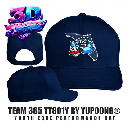 BLUECLAWS- Team 365 TT801Y Youth Yupoong® Zone Performance Cap