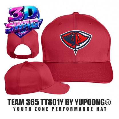 Pasco Stingers Baseball - Team 365 TT801Y Youth Yupoong® Zone Performance Cap