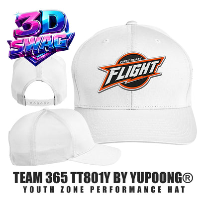 FCF Flight Baseball - Team 365 TT801Y Youth Yupoong® Zone Performance Cap