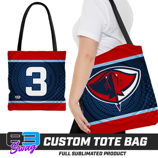 CUSTOM - Large Tote Bag - Pasco Stingers Baseball