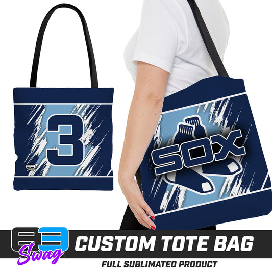 Large Tote Bag - Blue Sox