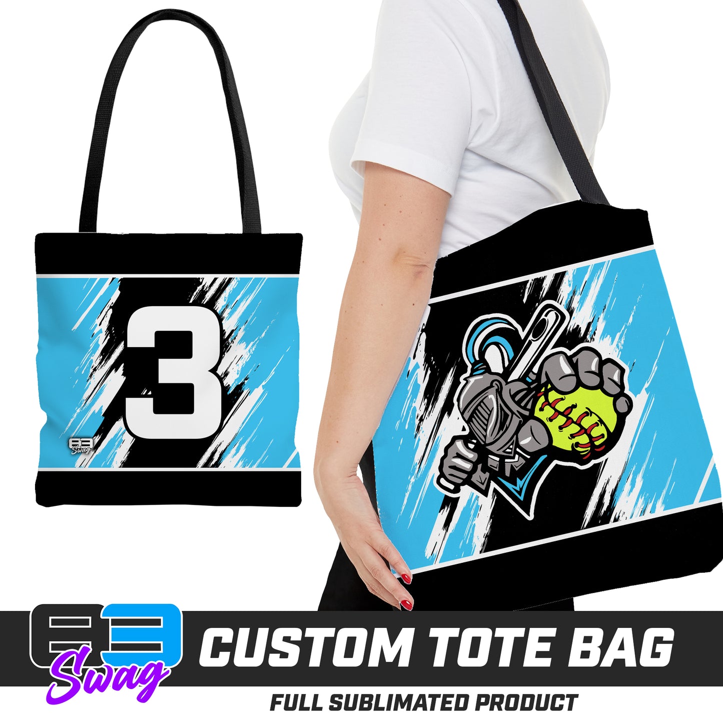 Large Tote Bag - Knights Softball