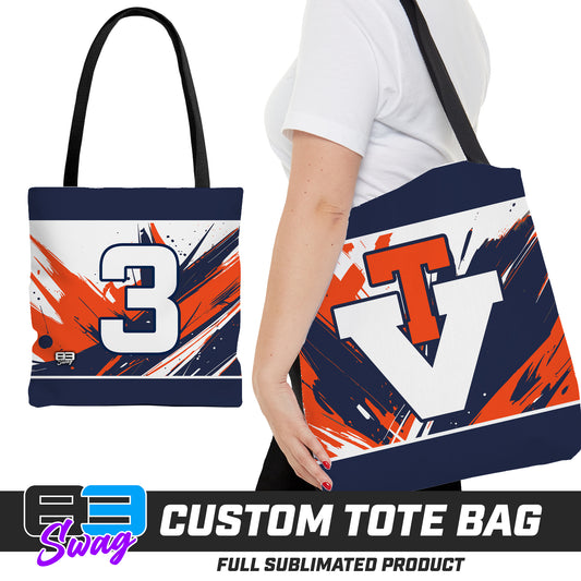Large Tote Bag - Team Virginia Baseball