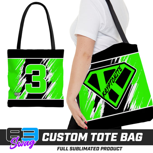 Large Tote Bag - Kryptonite Softball