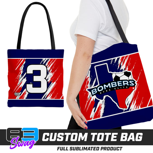 Large Tote Bag - BYSC Bombers Soccer