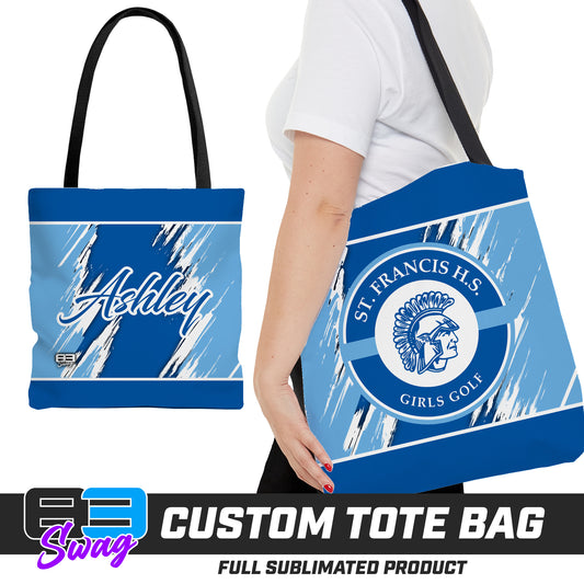 Large Tote Bag - St. Francis HS Girls Golf