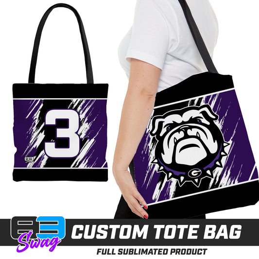 Large Tote Bag - Geraldine Bulldogs Football