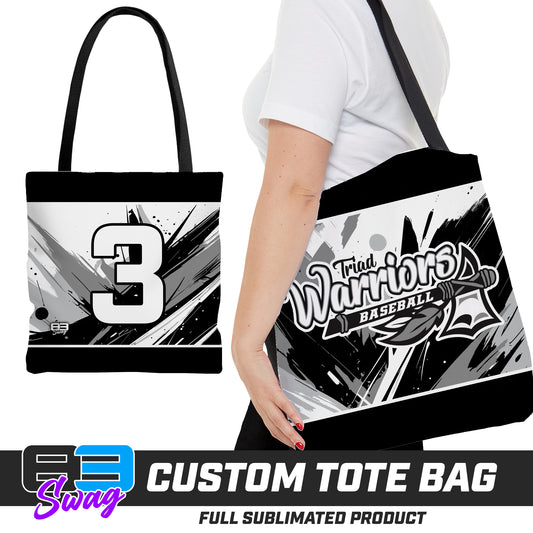 Large Tote Bag - Triad Warriors Baseball