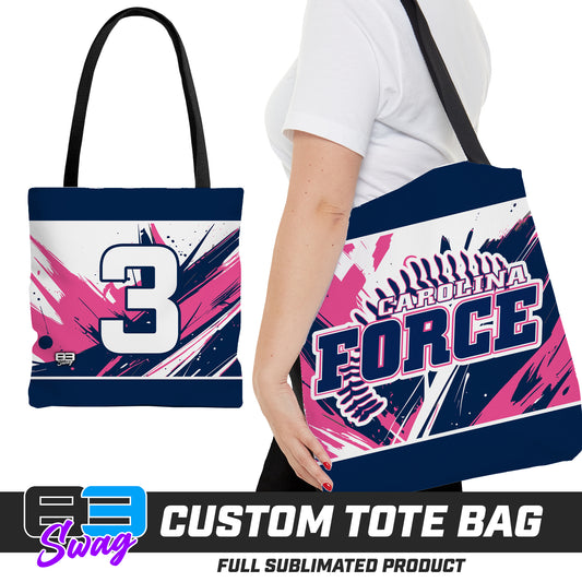 Large Tote Bag - Carolina Force Softball