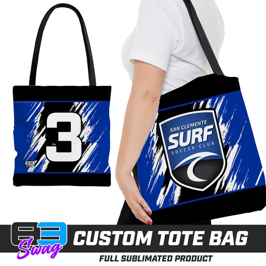 Large Tote Bag - San Clemente Surf Soccer Club