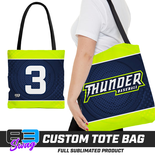 CUSTOM - Large Tote Bag - Ponte Vedra Thunder Baseball