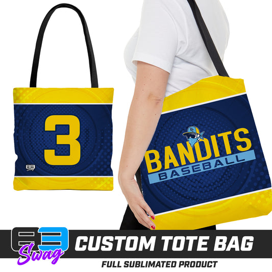 CUSTOM - Large Tote Bag - Bold City Bandits Baseball