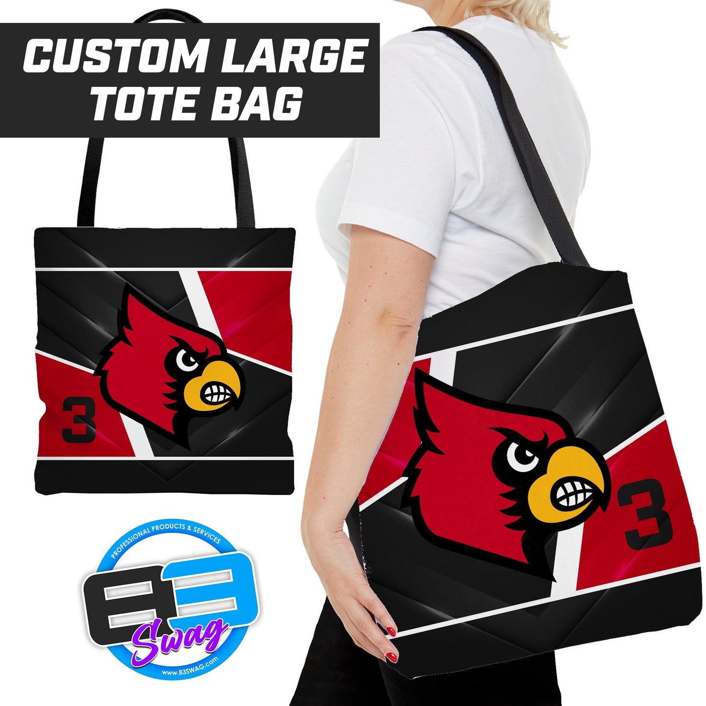 Prosper Cardinals Football - Tote Bag