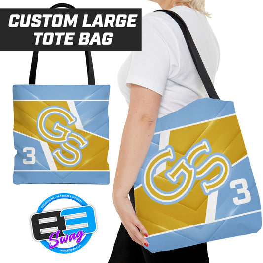 Golden Spikes Baseball - Tote Bag