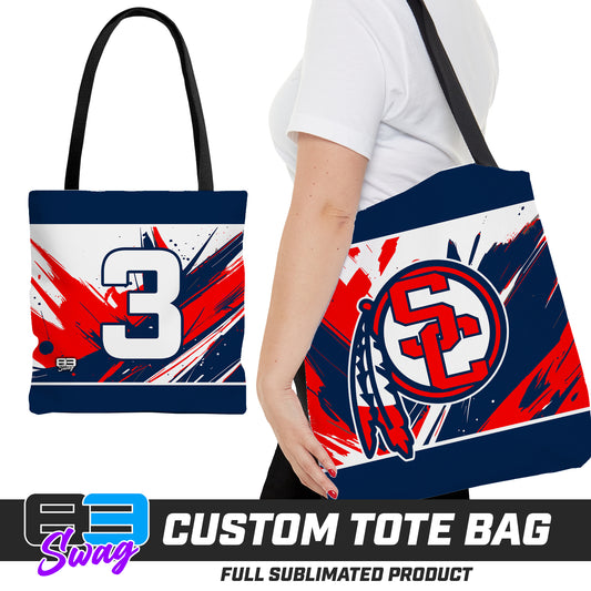 Large Tote Bag - South Cherokee Indians