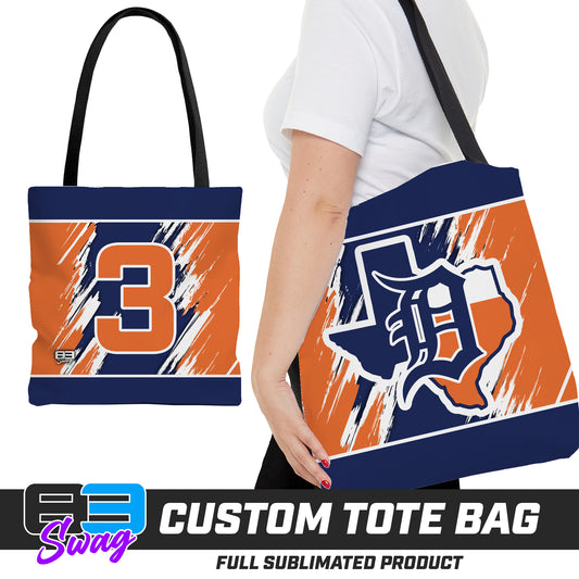 Large Tote Bag - Dallas Tigers Baseball