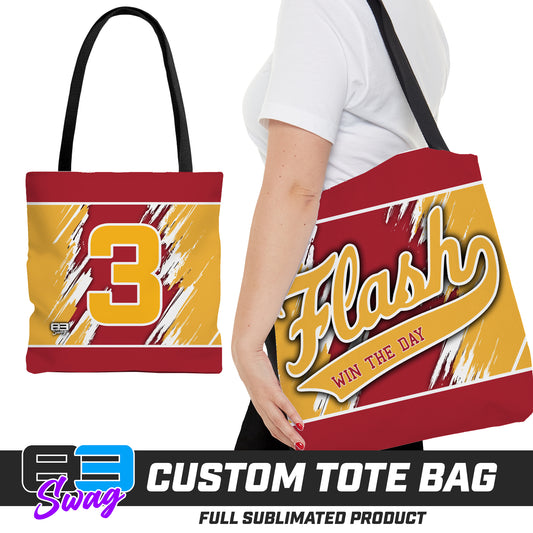 Large Tote Bag - Flash Baseball