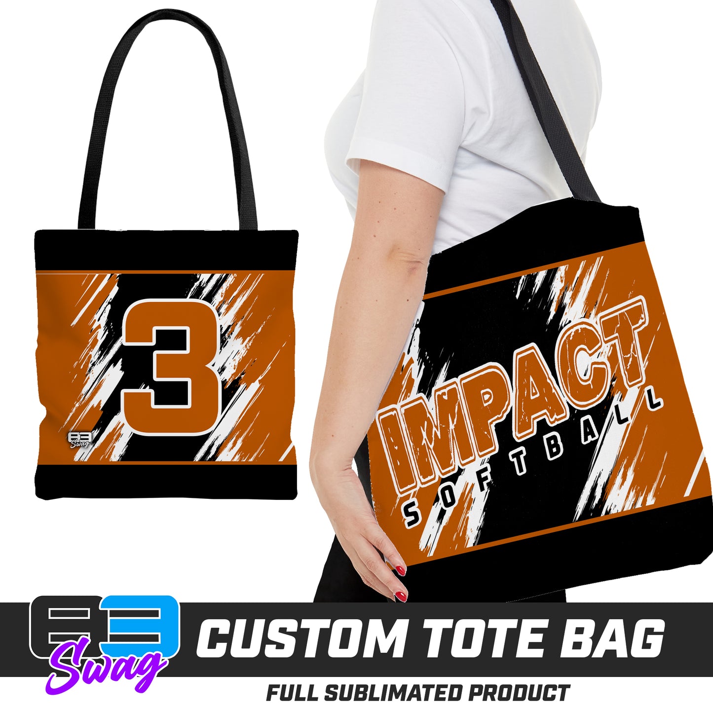 Large Tote Bag - Impact Softball