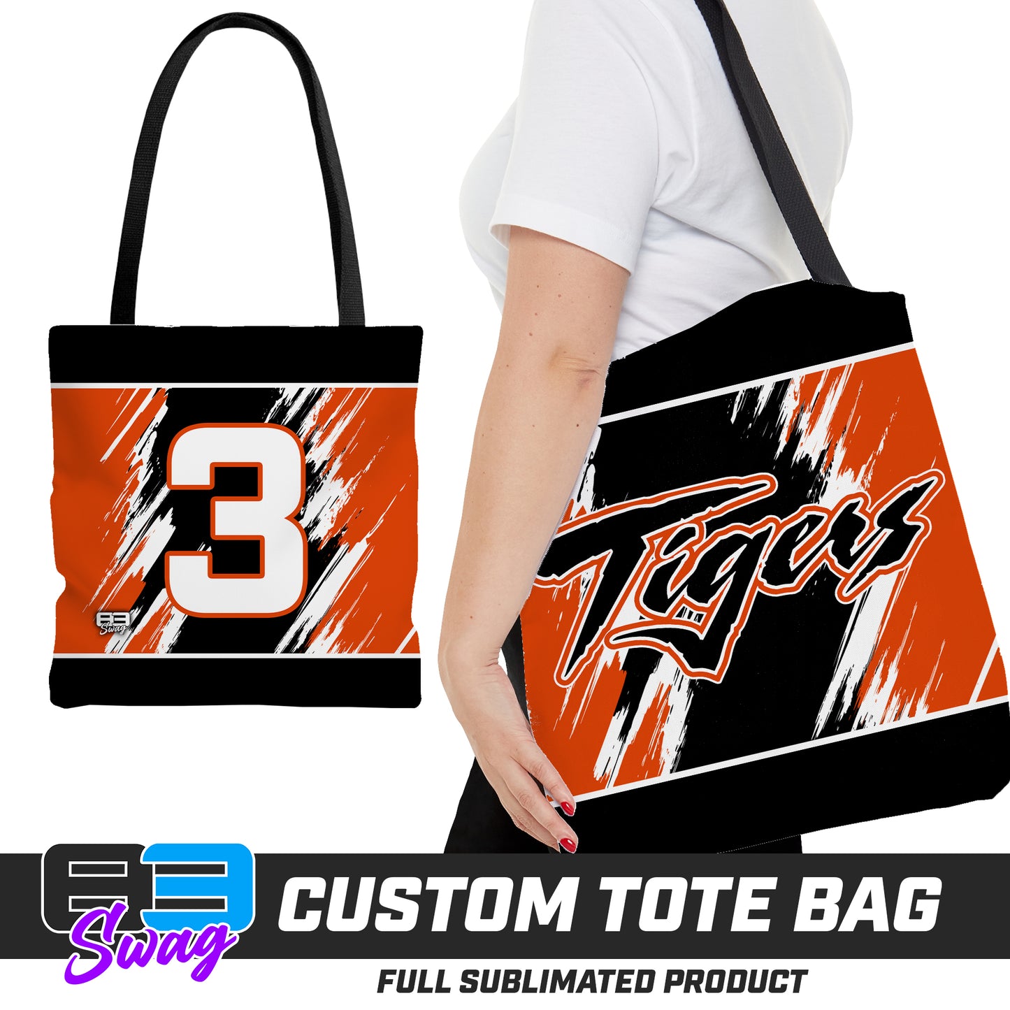 Large Tote Bag - Winter Park Tigers