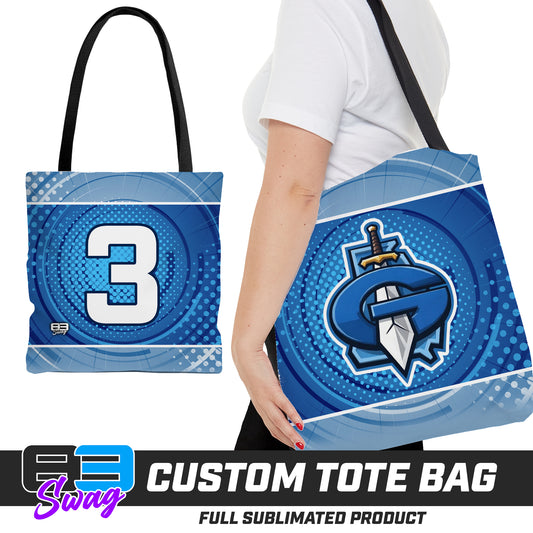 CUSTOM - Large Tote Bag - Georgia Titans Elite Baseball
