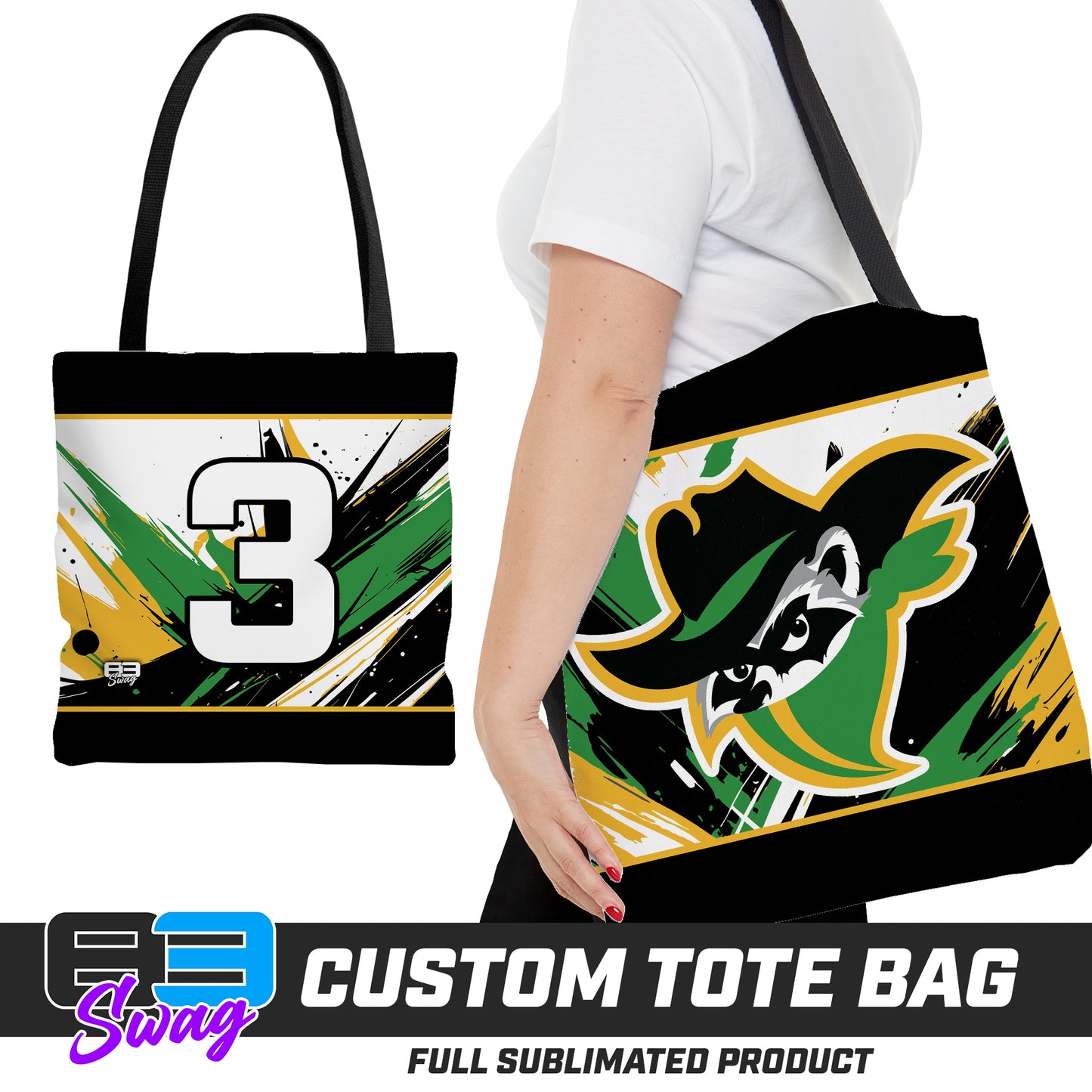 Large Tote Bag - Bandits Baseball