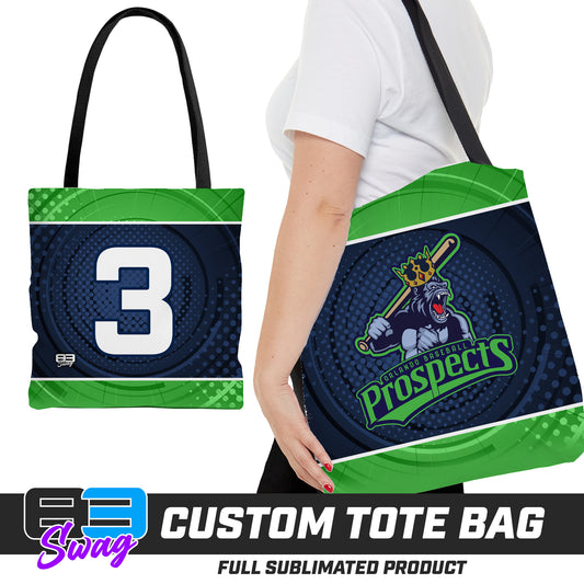 CUSTOM - Large Tote Bag - Orlando Baseball Prospects - OBP - Gorilla Kings