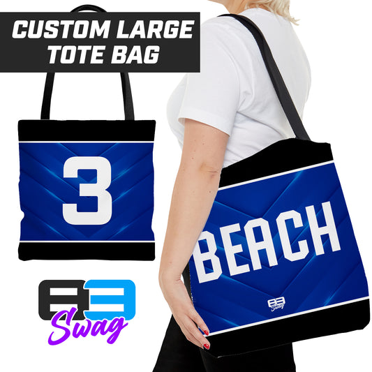 Jax Beach Baseball - JB VERSION - Tote Bag