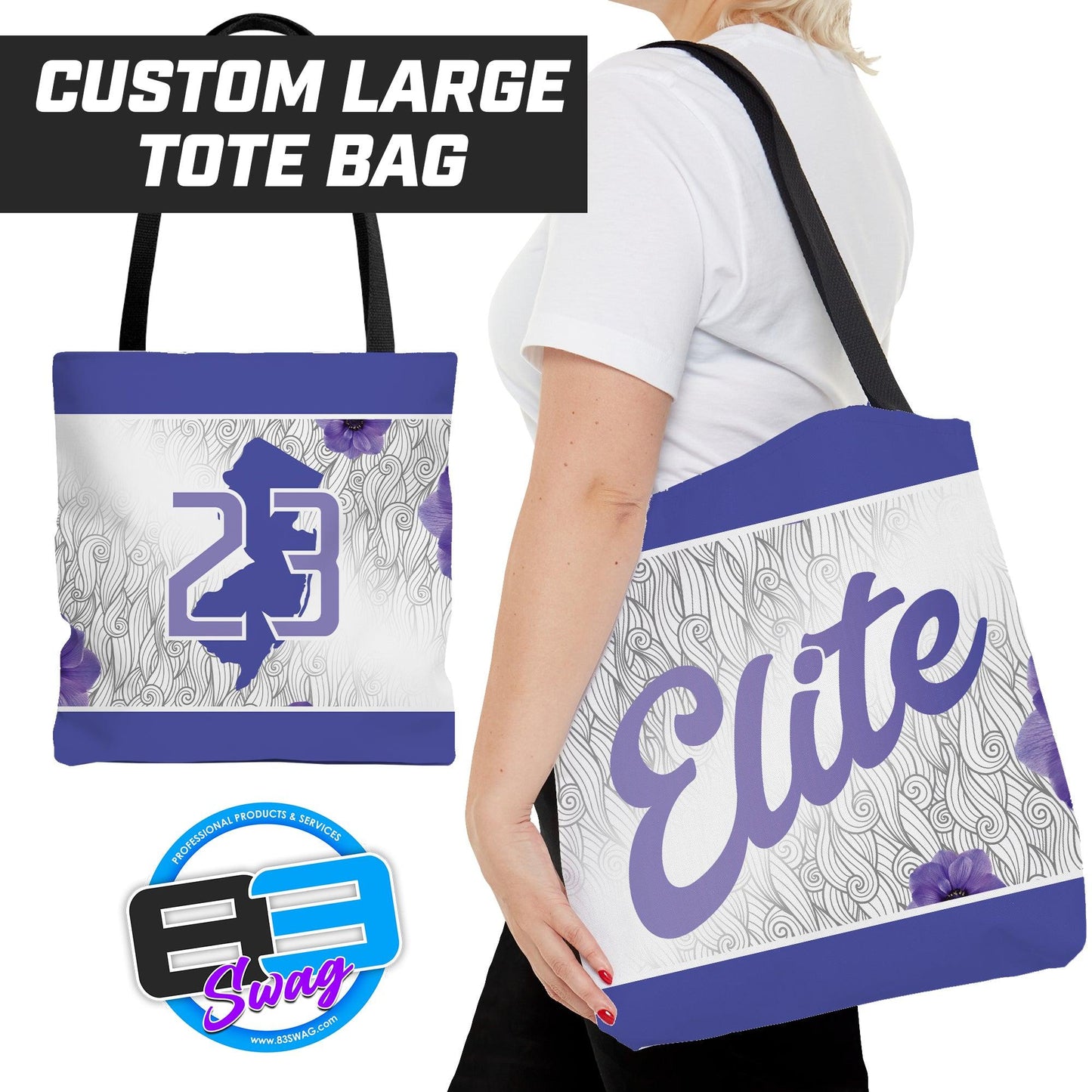 Garden State Elite Volleyball 2023 - Tote Bag - 83Swag