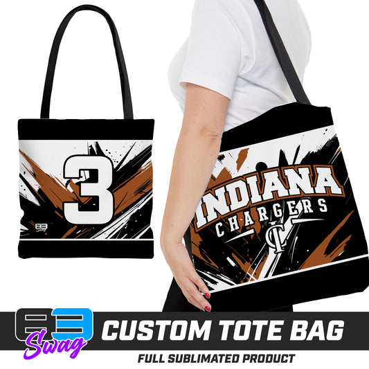 Large Tote Bag - Indiana Chargers Baseball