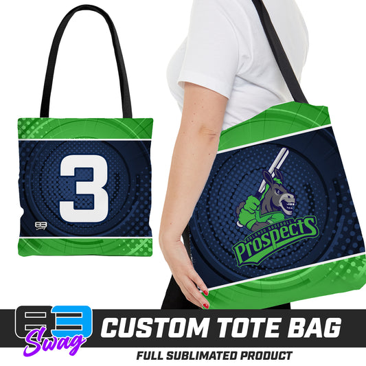 CUSTOM - Large Tote Bag - Orlando Baseball Prospects - OBP - Swamp Donkeys