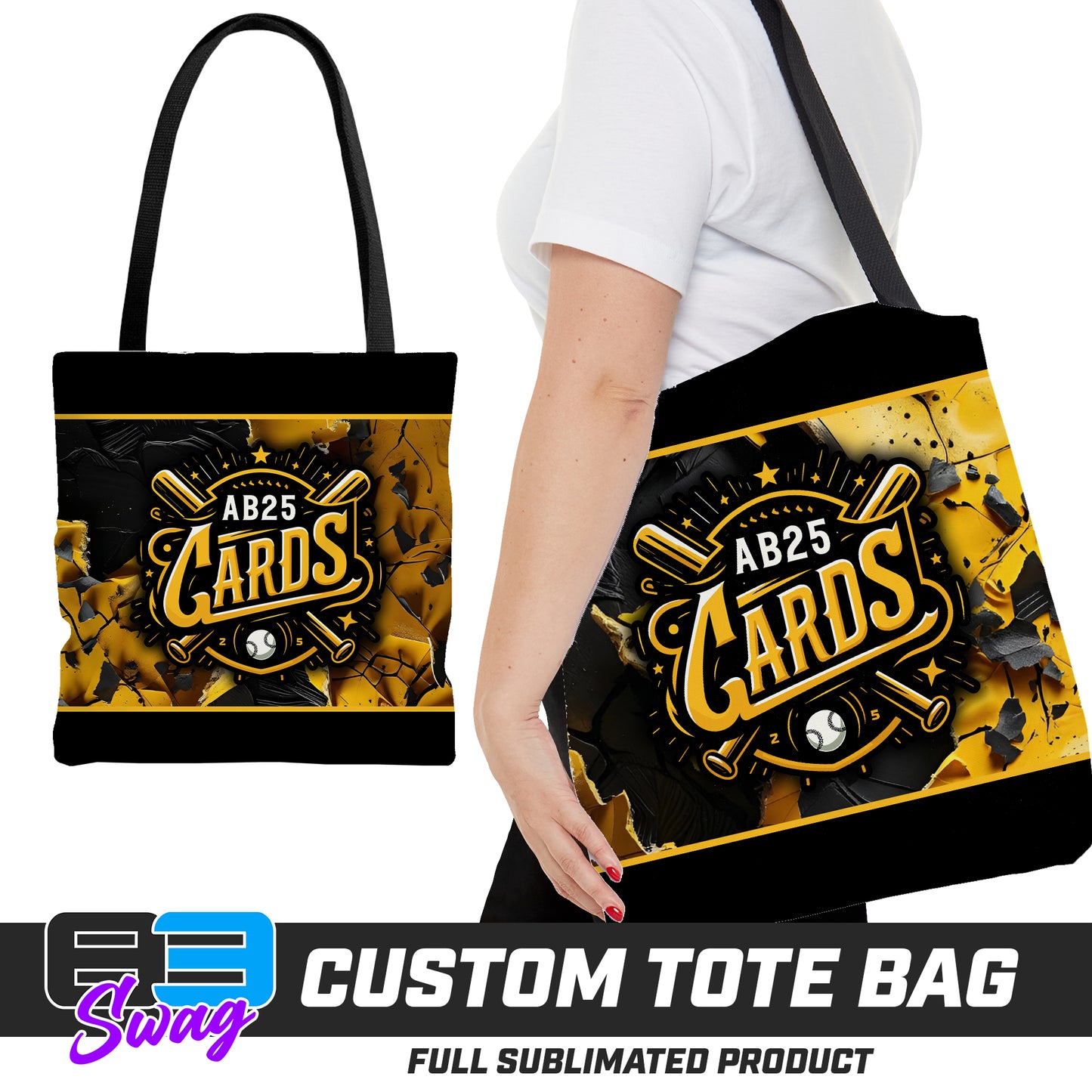 Large Tote Bag - AB25Cards