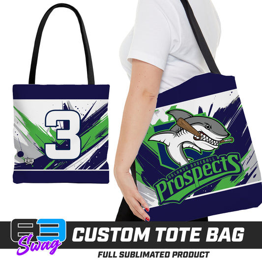 Large Tote Bag - Orlando Baseball Prospects - Land Sharks V.2026
