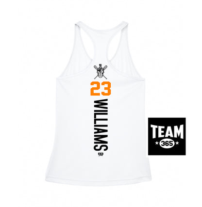Team 365 TT11WRC Women's Zone Performance Racerback Tank - St. Johns Titans Baseball