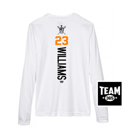 Team 365 TT11WL Women's Zone Performance Long-Sleeve T-Shirt - St. Johns Titans Baseball