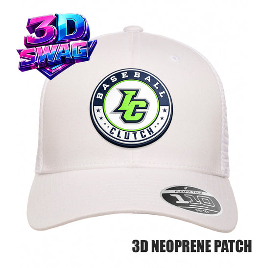 INDY CLUTCH - 3D PATCH TEAM HATS - Flexfit 110M Mesh Hat