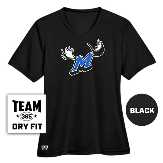 Performance Women's Shirt - Connecticut Moose Baseball V2