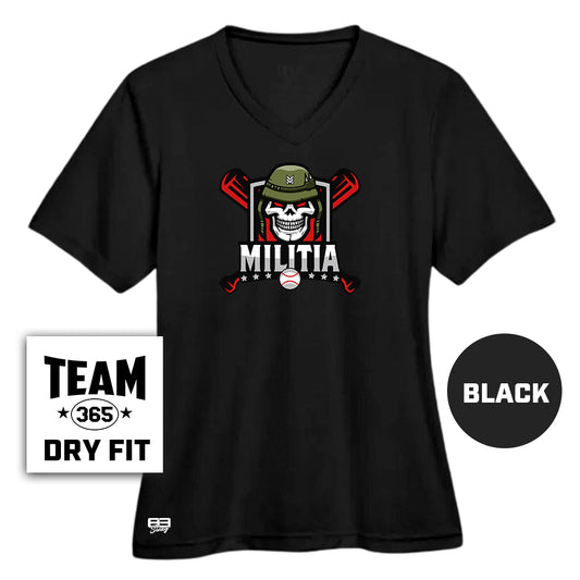 Performance Women's Shirt - Militia Baseball