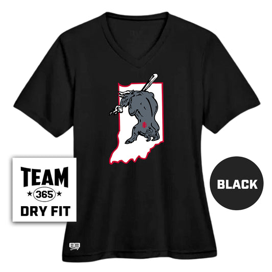 Performance Women's Shirt - Indiana Bulls Baseball