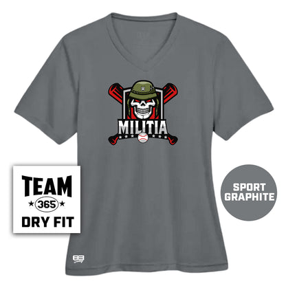 Performance Women's Shirt - Militia Baseball