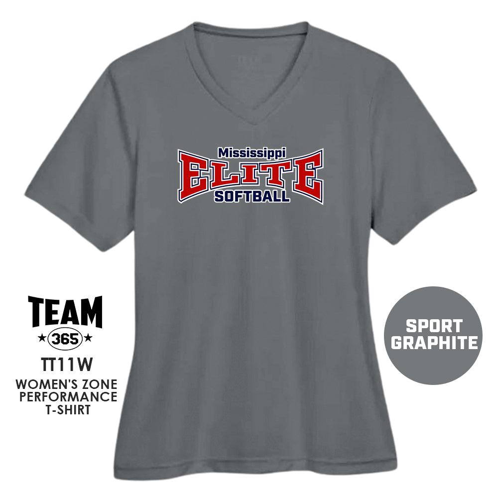 Mississippi Elite 2k12 Softball 2024 Edition - Cool & Dry Performance Women's Shirt - MULTIPLE COLORS AVAILABLE - 83Swag