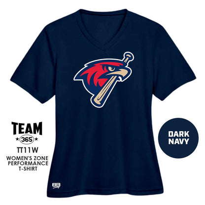 MSA Redtails Baseball - Cool & Dry Performance Women's Shirt - MULTIPLE COLORS AVAILABLE - 83Swag