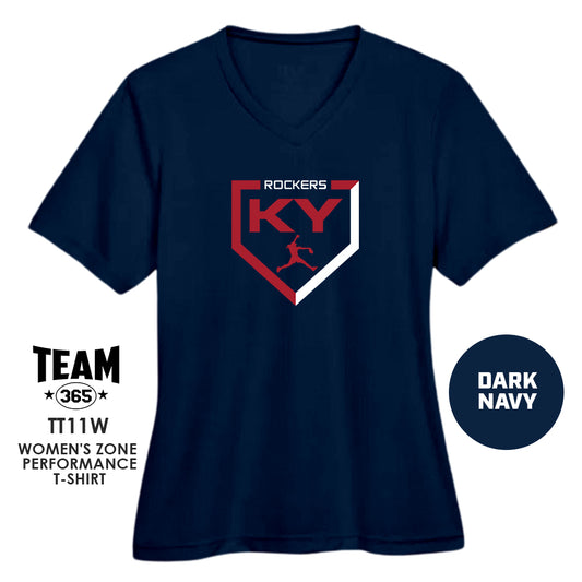 KY Rockers Softball - Cool & Dry Performance Women's Shirt - MULTIPLE COLORS AVAILABLE