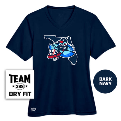 Performance Women's Shirt - FCA Blueclaws Baseball