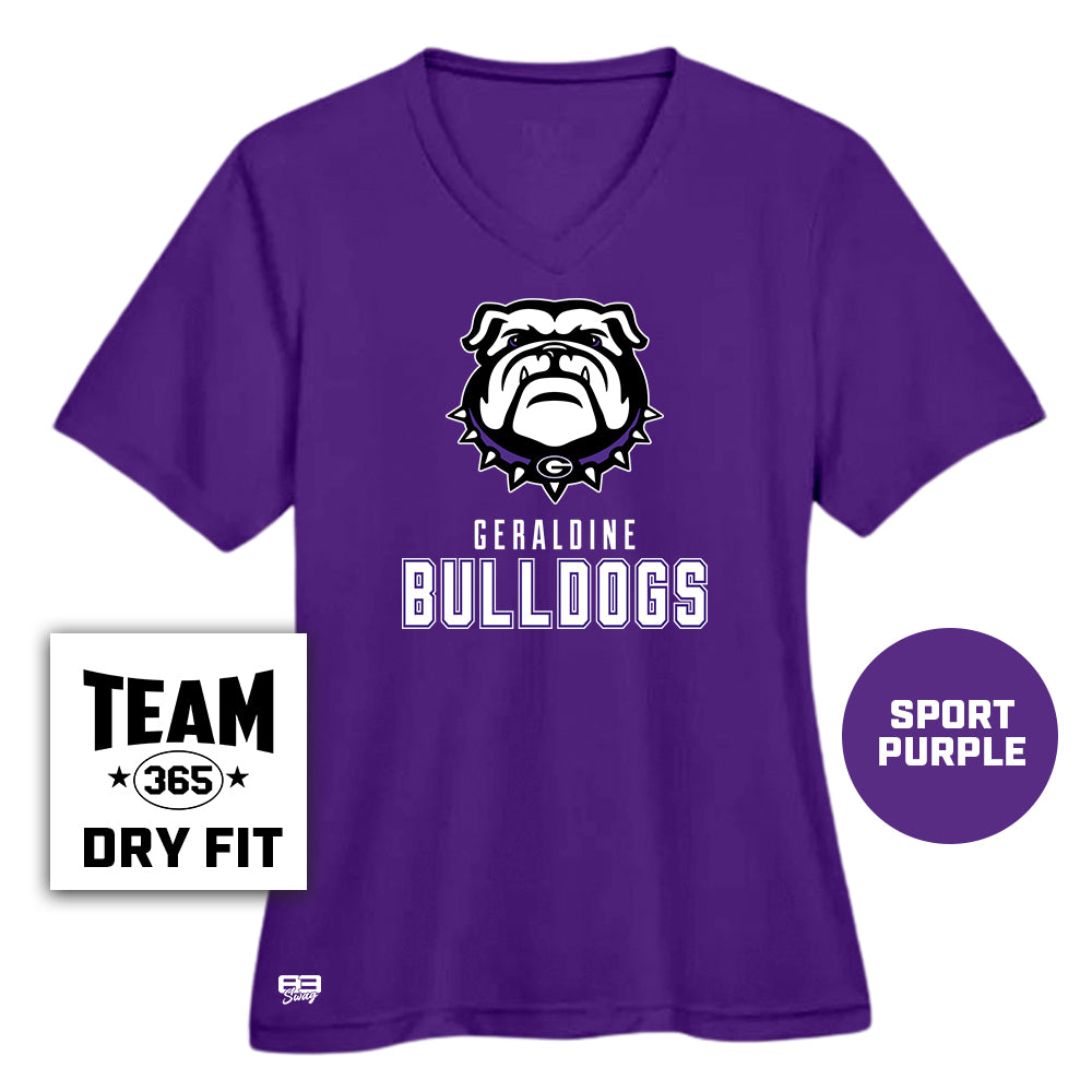 Performance Women's Shirt - Geraldine Bulldogs Football V2